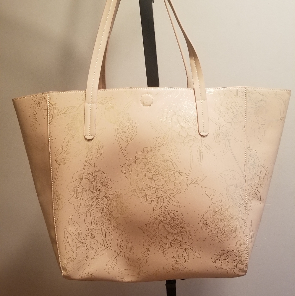 Fashion Shinny Tan Tote Bag